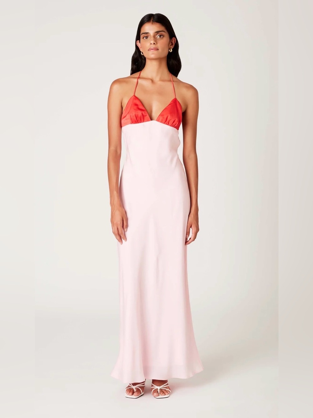 🌺NWT WILD FABLE PINK MAXI SLIP DRESS SIZE SMALL🌺